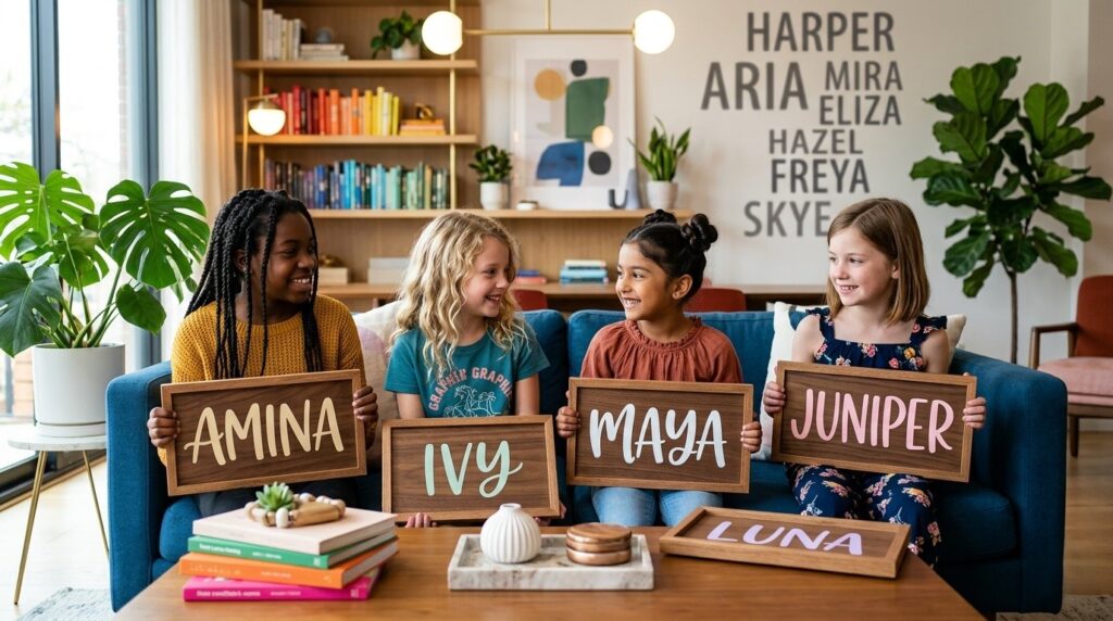 Modern Names to Girls