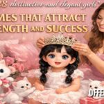 28 distinctive and elegant girls' names👑