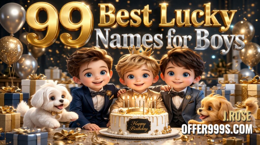99 Best Lucky Names for Boys