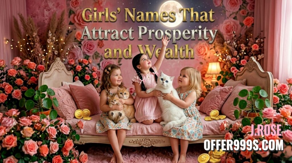 Girls' Names That Attract Prosperity and Wealth 💰