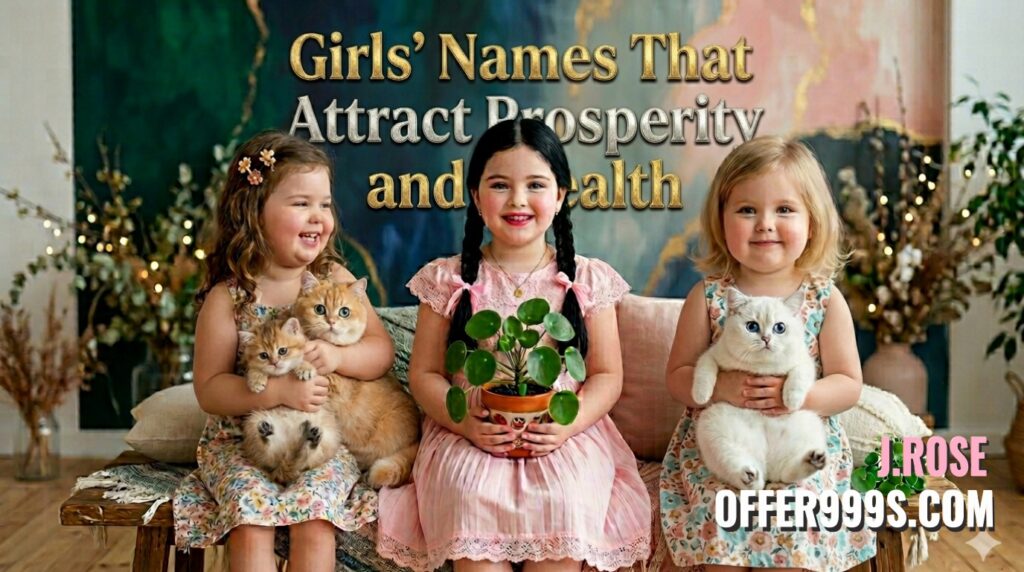 Girls' Names That Attract Prosperity and Wealth 💰