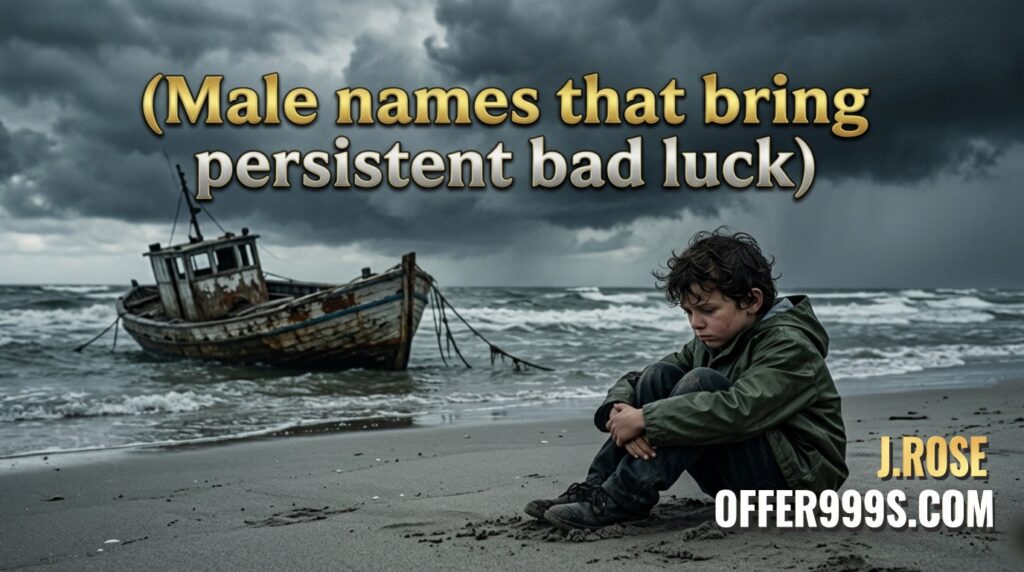 Male names that bring persistent bad luck
