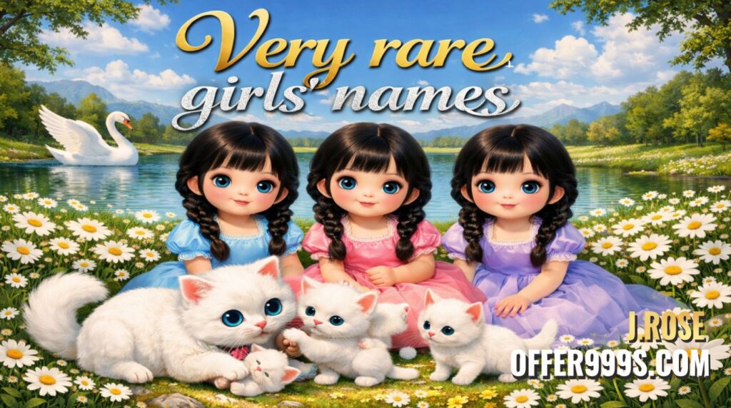 Very rare girls' names