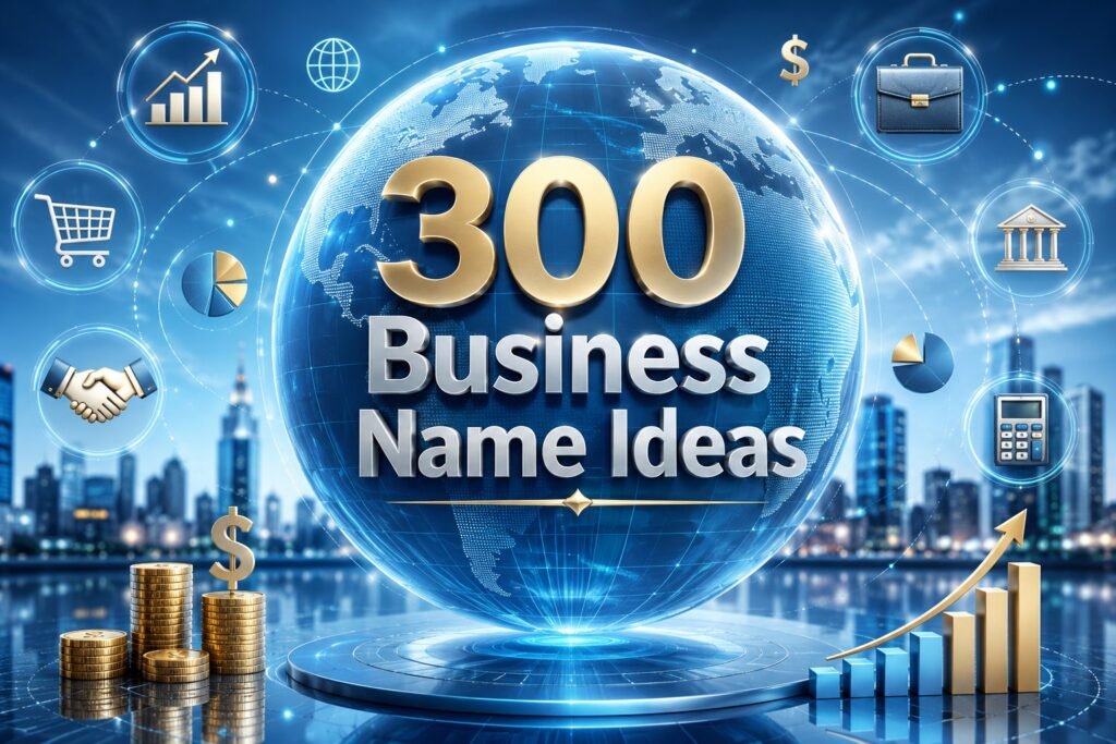 300 Business Name Ideas