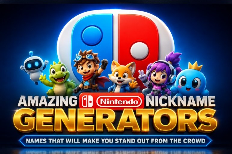 Amazing Nintendo Nickname Generator