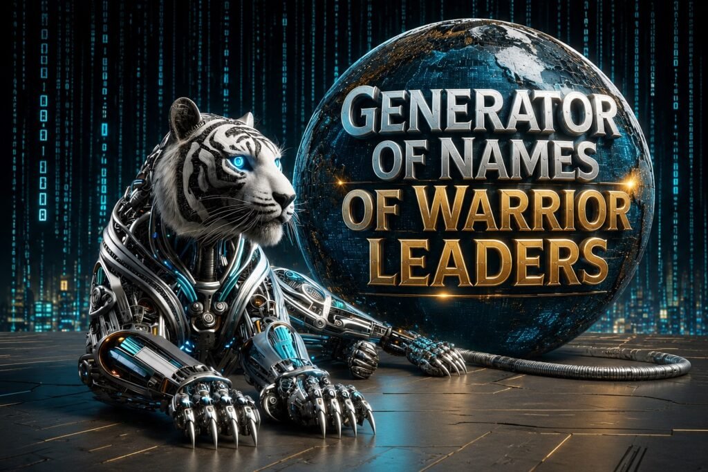 Generator of rare names representing warrior leaders