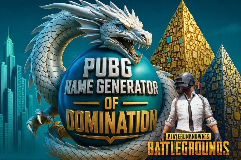PUBG Name Generator of domination… your name will scare players!