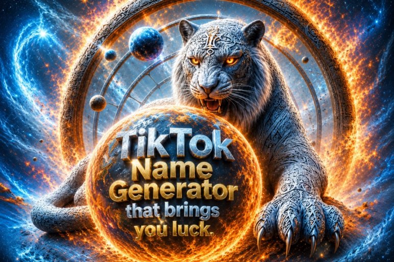 TikTok Name Generator that brings you luck + instant follower explosion!