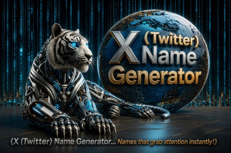 X Twitter Name Generator