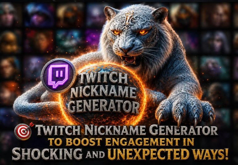 🎯Twitch Nickname Generator